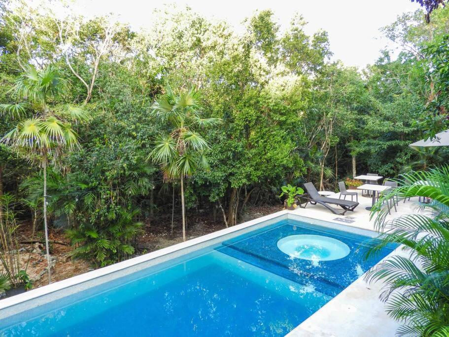 Aku-Chic Newly Furbished Condo Jungle Pool Xetna Kültér fotó
